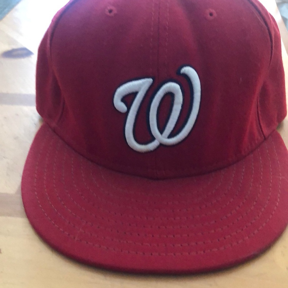 Washington Nationals New Era Fitted Baseball Cap